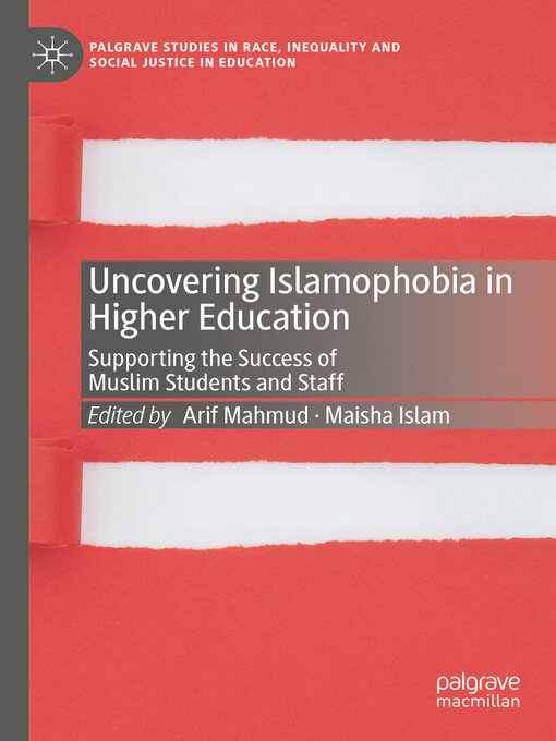 Title details for Uncovering Islamophobia in Higher Education by Arif Mahmud - Available